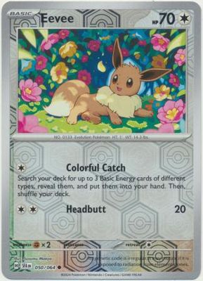 Eevee - 050/064 - Common Reverse Holo Shrouded Fable Reverse Holo Singles