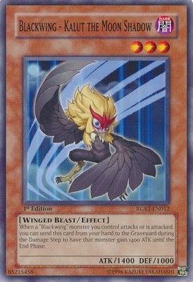 Blackwing - Kalut The Moon Shadow - RGBT-EN012 - Common 1st Edition Raging Battles [RGBT] 1st Edition Singles
