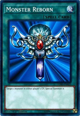 Monster Reborn - LEHD-ENA23 - Common 1st Edition Legendary Hero Decks 1st Edition Singles