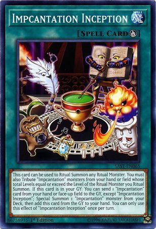 Impcantation Inception - SAST-EN065 - Common 1st Edition Savage Strike 1st Edition Singles