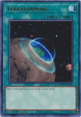 Terraforming - MAGO-EN141 - Rare 1st Edition Maximum Gold 1st Edition Singles