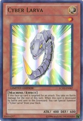 Cyber Larva - LC02-EN007 - Ultra Rare Limited Edition Legendary Collection 2 1st Edition Singles