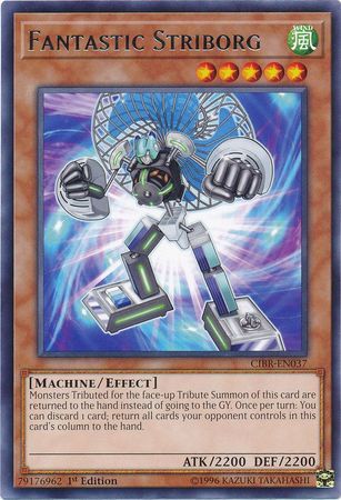 Fantastic Striborg - CIBR-EN037 - Rare 1st Edition Circuit Break 1st Edition Singles (espanol)