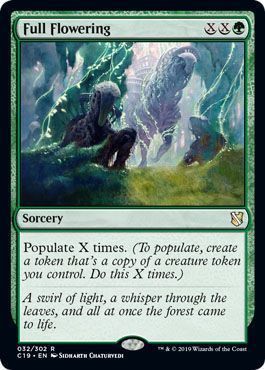 Full Flowering 032/302 Commander 2019 Singles