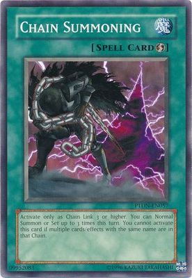 Chain Summoning - PTDN-EN057 - Common Unlimited Phantom Darkness [PTDN] Unlimited Singles