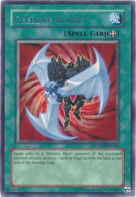 Cyclone Blade - POTD-EN043 - Rare Unlimited Power of the Duelist [POTD] Unlimited Singles