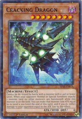 Cracking Dragon - SP18-EN014 - Starfoil Rare 1st Edition Star Pack VRAINS 1st Edition Starfoil Singles