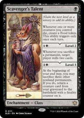 Scavenger&#39;s Talent 111 Bloomburrow Singles