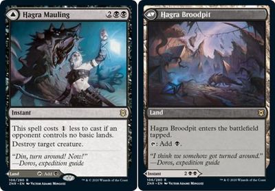 Hagra Mauling | Hagra Broodpit 106/280 Zendikar Rising Singles