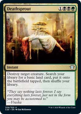Deathsprout 208/322 Commander 2020 Singles