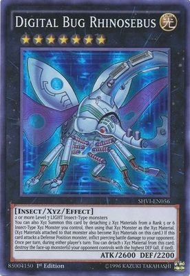 Digital Bug Rhinosebus - SHVI-EN056 - Super Rare 1st Edition Shining Victories 1st Edition Singles