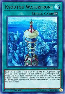 Kyoutou Waterfront - BLRR-EN089 - Ultra Rare 1st Edition Battles of Legend: Relentless Revenge Singles