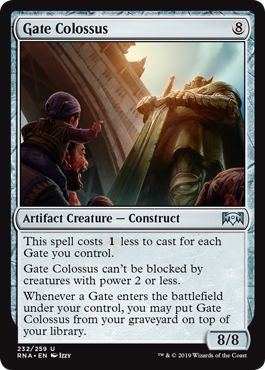 Gate Colossus 232/259 Ravnica Allegiance Singles