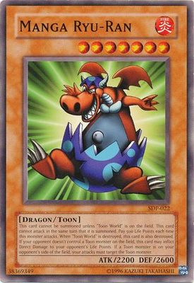Manga Ryu-Ran - SDP-022 - Common Unlimited Starter Deck: Pegasus [SDP] Unlimited Singles