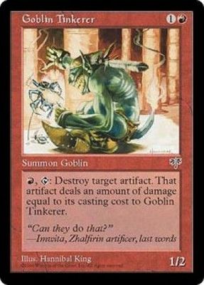 Goblin Tinkerer Mirage Singles