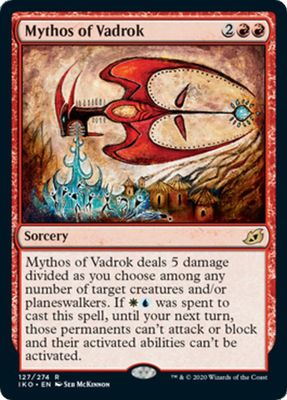 Mythos of Vadrok 127/274 Ikoria: Lair of Behemoths Singles (Español)