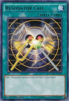 Resonator Call - DPDG-EN029 - Rare 1st Edition Duelist Pack: Dimensional Guardians Singles