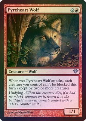 Pyreheart Wolf 101/158 - Foil Dark Ascension Foil Singles