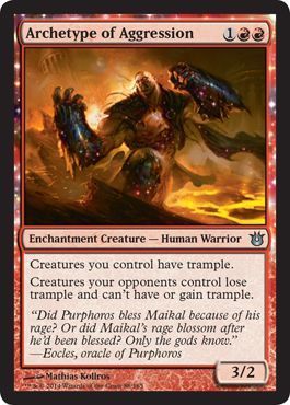 Archetype of Aggression Born of the Gods Singles