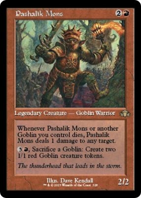 Pashalik Mons (Retro Frame) - Dominaria Remastered (DMR) Dominaria Remastered