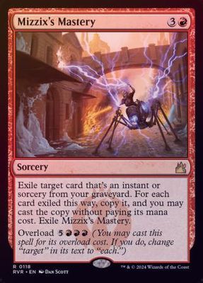 Mizzix&#39;s Mastery 0118 - Foil Ravnica Remastered Foil Singles