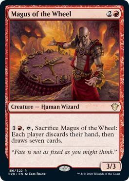 Magus of the Wheel 156/322 Commander 2020 Singles