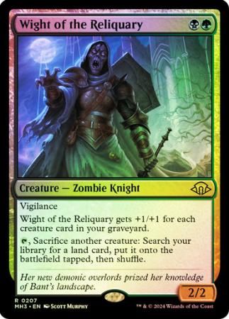 Wight of the Reliquary 207 - Foil Modern Horizons 3 Foil Singles