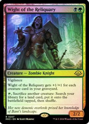 Wight of the Reliquary 207 - Foil Modern Horizons 3 Foil Singles