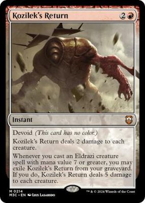 Kozilek&#39;s Return 214 Modern Horizons 3 Singles