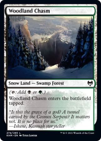 Woodland Chasm 274/285 - Kaldheim Singles