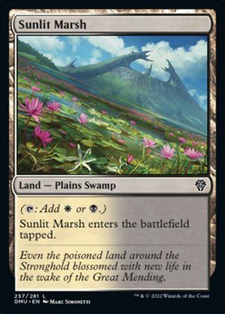 Sunlit Marsh 257/281 Dominaria United Singles