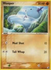 Wooper - 79/115 - Common Ex Unseen Forces Singles