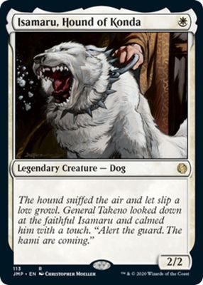 Isamaru, Hound of Konda 113 Jumpstart Singles