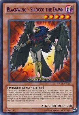 Blackwing - Sirocco the Dawn - DL17-EN007 - Rare Yu-Gi-Oh! Promo Cards