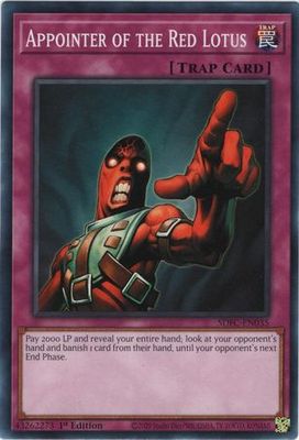 Appointer of the Red Lotus - SDFC-EN035 - Common 1st Edition Freezing Chains 1st Edition Singles