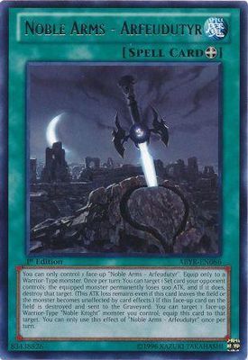 Noble Arms - Arfeudutyr - ABYR-EN086 - Rare 1st Edition Abyss Rising 1st Edition Singles (espanol)