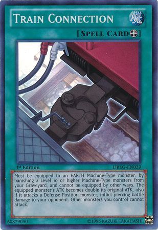 Train Connection - DRLG-EN039 - Super Rare 1st Edition Dragons of Legend 1st Edition Singles
