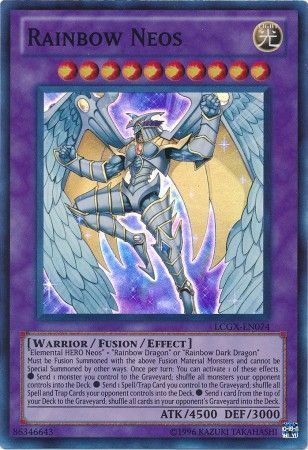 Rainbow Neos - LCGX-EN074 - Super Rare Unlimited Legendary Collection 2 Unlimited Singles