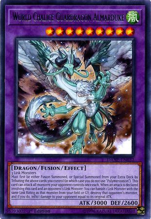 World Chalice Guardragon Almarduke - DANE-EN032 - Rare 1st Edition Dark Neostorm 1st Edition Singles (espanol)