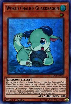 World Chalice Guardragon - MP18-EN047 - Ultra Rare 1st Edition 2018 Mega-Tins Singles