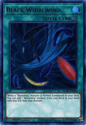 Black Whirlwind - BLAR-EN060 - Ultra Rare 1st Edition Battles of Legend: Armageddon 1st Edition Singles