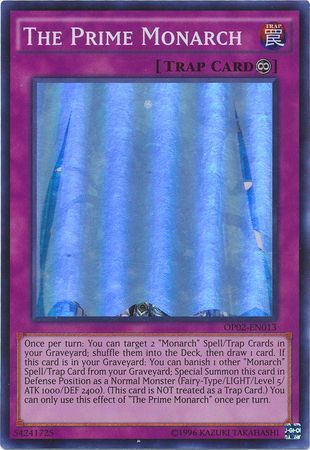The Prime Monarch - OP02-EN013 - Super Rare OTS Tournament Pack 2 (OP02)