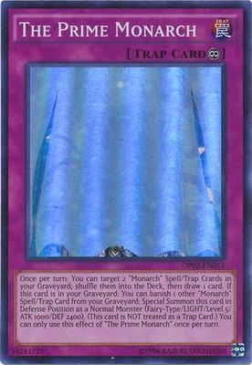 The Prime Monarch - OP02-EN013 - Super Rare OTS Tournament Pack 2 (OP02)