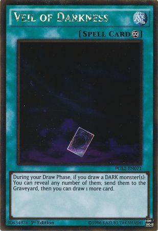 Veil of Darkness - PGL2-EN071 - Gold Rare 1st Edition Premium Gold: Return of the Bling 1st Edition Singles
