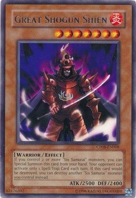 Great Shogun Shien - CP08-EN008 - Rare Champion Pack: Game 8 CP08