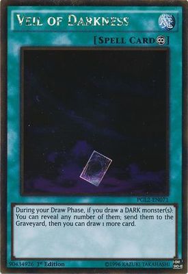 Veil of Darkness - PGL2-EN071 - Gold Rare 1st Edition Premium Gold: Return of the Bling 1st Edition Singles