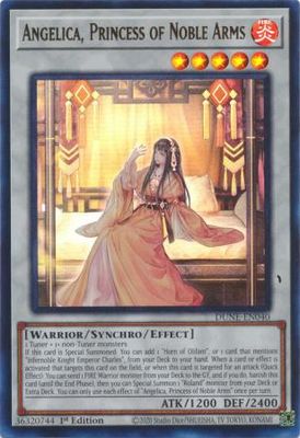 Angelica, Princess of Noble Arms - DUNE-EN040 - Ultra Rare 1st Edition Duelist Nexus 1st Edition Singles