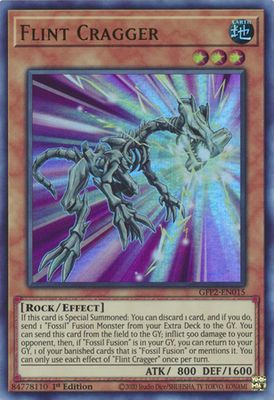 Flint Cragger - GFP2-EN015 - Ultra Rare 1st Edition Ghosts From The Past: The 2nd Haunting 1st Edition Singles