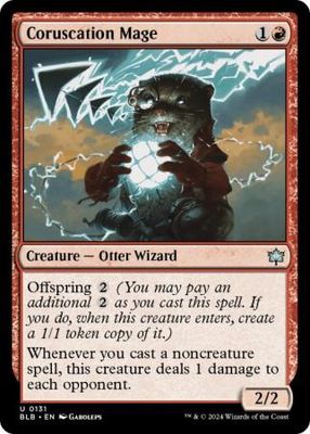 Coruscation Mage 131 Bloomburrow Singles