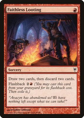 Faithless Looting - Duel Decks: Sorin vs. Tibalt (DDK) Duel Decks: Sorin vs. Tibalt